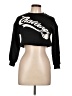 Shein 100% Polyester Black Sweatshirt Size 10 - photo 1