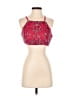 Terani Couture 100% Polyester Red Sleeveless Top Size 4 - photo 1