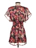 Unbranded 100% Polyester Floral Pink Casual Dress Size XS - photo 2