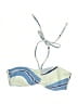 Hollister 100% Polyester Stripes Blue Swimsuit Top Size XS - photo 1
