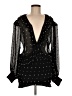 retrofête 100% Silk Black Cocktail Dress Size M - photo 1