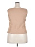 Sag Harbor 100% Polyester Tan Sleeveless Blouse Size 18 - photo 2