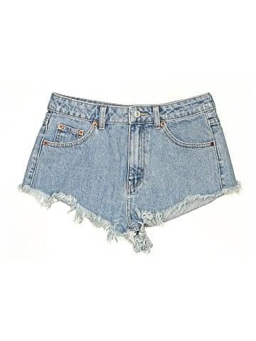 Topshop Denim Shorts (view 1)