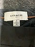 Coach Solid Black Wool Pants Size 8 - photo 4