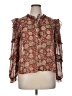 wonderly Brown 3/4 Sleeve Blouse Size XL - photo 1