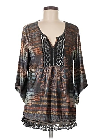 Unity World Wear 3/4 Sleeve Blouse (view 1)