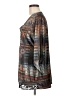 Unity World Wear Brown 3/4 Sleeve Blouse Size M - photo 5