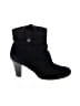 Assorted Brands 100% Leather Black Ankle Boots Size 11 - photo 1