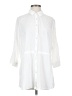 L Space 100% Rayon Ivory White 3/4 Sleeve Button-Down Shirt Size XS - photo 1