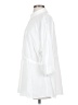 L Space 100% Rayon Ivory White 3/4 Sleeve Button-Down Shirt Size XS - photo 5