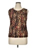 Chico's 100% Nylon Brown Tank Top Size XL (3) - photo 1