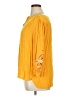 St. John's Bay Yellow 3/4 Sleeve Blouse Size XL - photo 5