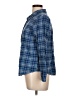 CW Classics 100% Cotton Plaid Blue Long Sleeve Button-Down Shirt Size L - photo 5