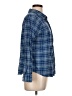 CW Classics 100% Cotton Plaid Blue Long Sleeve Button-Down Shirt Size L - photo 4