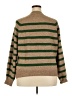 MNG Stripes Tan Pullover Sweater Size XXL - photo 2