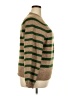 MNG Stripes Tan Pullover Sweater Size XXL - photo 4