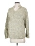 So Blue Sigrid Olsen Tweed Green Pullover Sweater Size S - photo 1