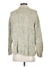 So Blue Sigrid Olsen Tweed Green Pullover Sweater Size S - photo 2