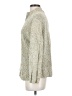 So Blue Sigrid Olsen Tweed Green Pullover Sweater Size S - photo 5