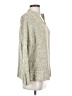 So Blue Sigrid Olsen Tweed Green Pullover Sweater Size S - photo 4
