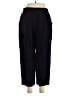 H&M Solid Black Casual Pants Size 6 - photo 2