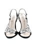 E! Live from the Red Carpet Silver Black Sandals Size 9 - photo 2