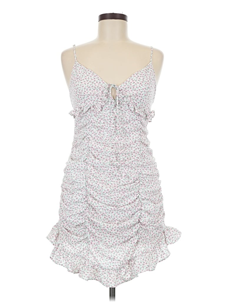 Pre-owned Mable Cocktail Dress In White