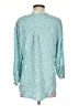 Caslon 100% Rayon Teal 3/4 Sleeve Blouse Size S - photo 2