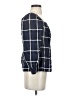 J.Crew Blue 3/4 Sleeve Blouse Size 000 - photo 4