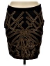 Haute Hippie Graphic Black Formal Skirt Size 6 - photo 1