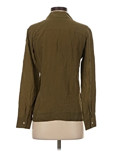 Everlane Long Sleeve Silk Top (view 2)