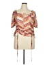 Cato Orange Short Sleeve Blouse Size XL - photo 1