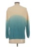 525 America 100% Cotton Color Block Teal Pullover Sweater Size XS - photo 2