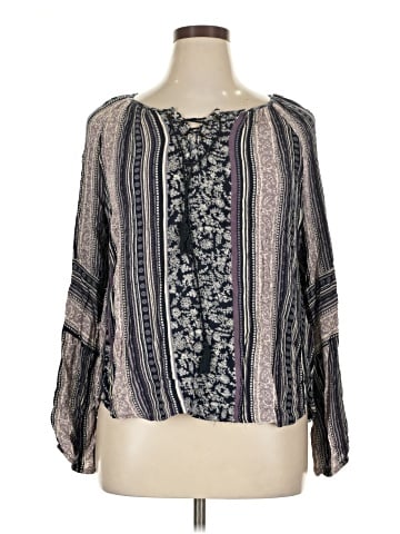 Ruff Hewn 3/4 Sleeve Blouse (view 1)