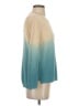 525 America 100% Cotton Color Block Teal Pullover Sweater Size XS - photo 4