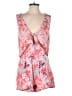 Free People 100% Rayon Tropical Pink Romper Size XS - photo 1