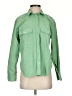 J.Crew 100% Cotton Green Long Sleeve Button-Down Shirt Size 4 - photo 1
