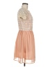 Forever 21 Orange Tan Cocktail Dress Size L - photo 4