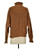 H&M Solid Brown Turtleneck Sweater Size S - photo 2