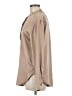 Banana Republic 100% Polyester Tan Long Sleeve Blouse Size M - photo 5