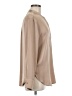 Banana Republic 100% Polyester Tan Long Sleeve Blouse Size M - photo 4