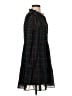 J.Crew 100% Polyester Plaid Green Casual Dress Size S (petite) - photo 4