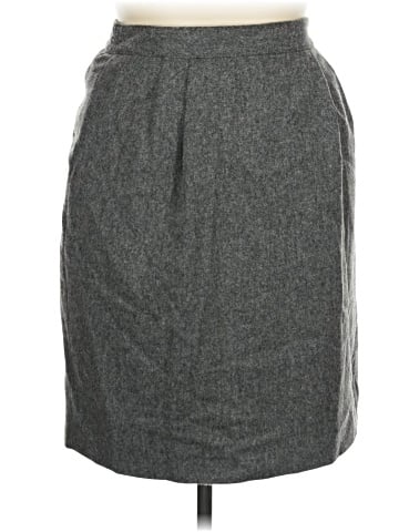 Sag Harbor Wool Skirt (view 1)