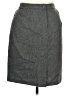 Sag Harbor Chevron-herringbone Gray Wool Skirt Size 16 - photo 2