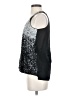 Religion 100% Polyester Silver Sleeveless Blouse Size XS - photo 5