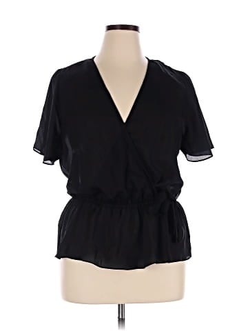 Blush Short Sleeve Blouse (view 1)