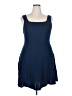 Unbranded Blue Casual Dress Size 2X - photo 1