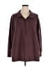 LIVI Burgundy Purple Pullover Sweater Size 26 - 28 Plus - photo 1