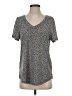 Athleta Gray Short Sleeve Top Size S - photo 1