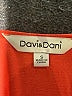 Davi & Dani 100% Polyester Solid Orange Casual Dress Size S - photo 7